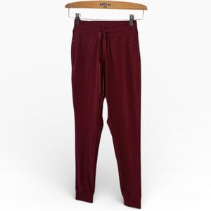 BuffBunny Collection Maroon Activewear Jogger Pants Size Small